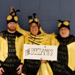 Handmade creations by June Nezamis earned this family team a win for best costume.