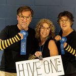 These friends were up to the challenge of having fun!