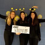 This trio of NH-S moms aren't flying under the radar when it comes to supporting our library!